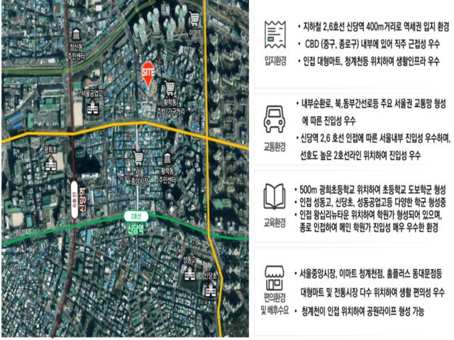 청계 노르웨이숲 입지